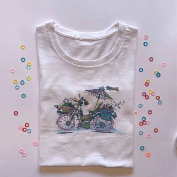 T SHIRT ENFANT LE POUPOUPIDOU