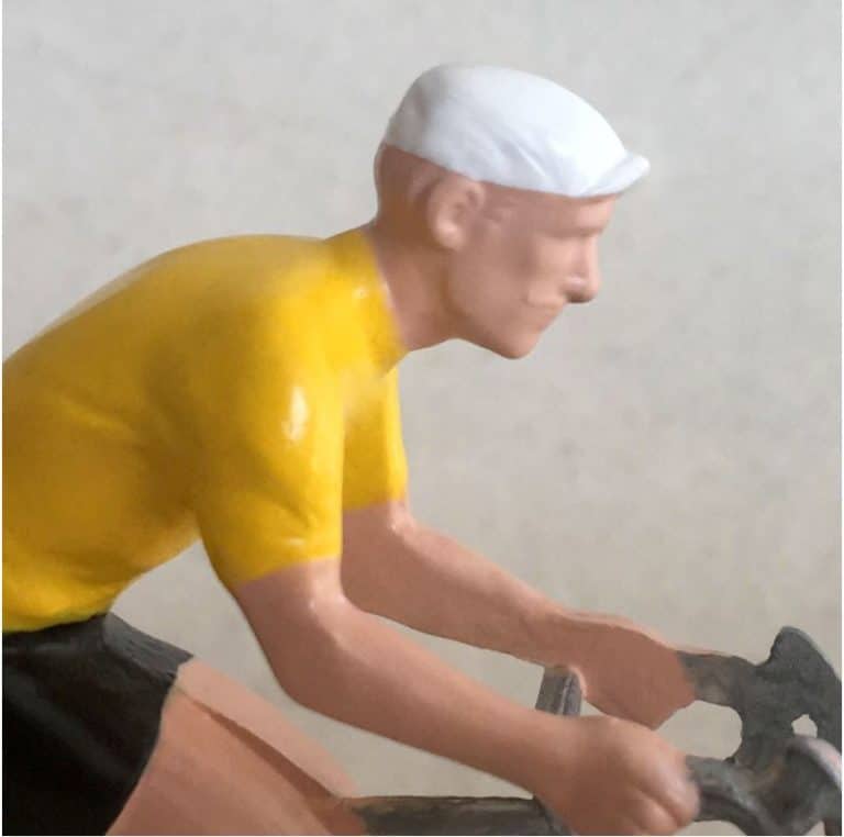 Petit cycliste - Maillot jaune - Bernard & Eddy – Image 2