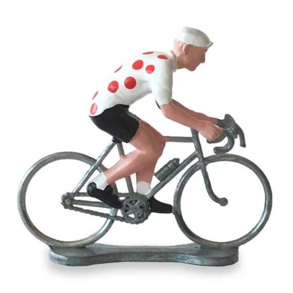 Petit cycliste - Maillot à pois - Bernard & Eddy