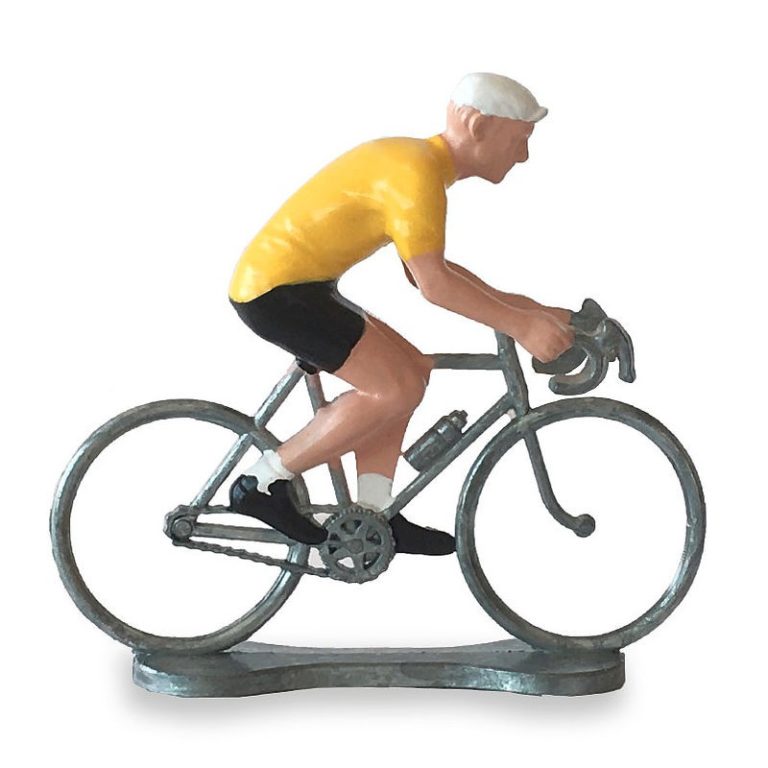 Petit cycliste - Maillot jaune - Bernard & Eddy