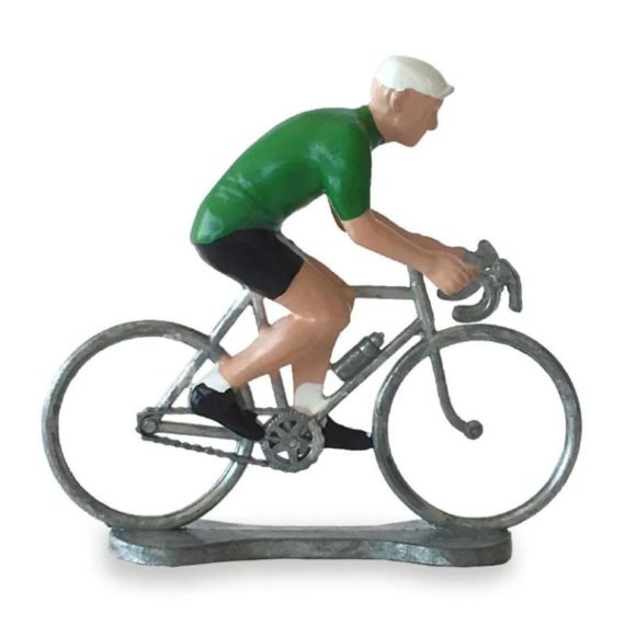 Petit cycliste - Maillot vert - Bernard & Eddy
