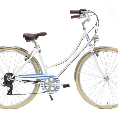 Vélo de ville Coffee Marinière  S6M H45 (sans porte bagage)- Arcade